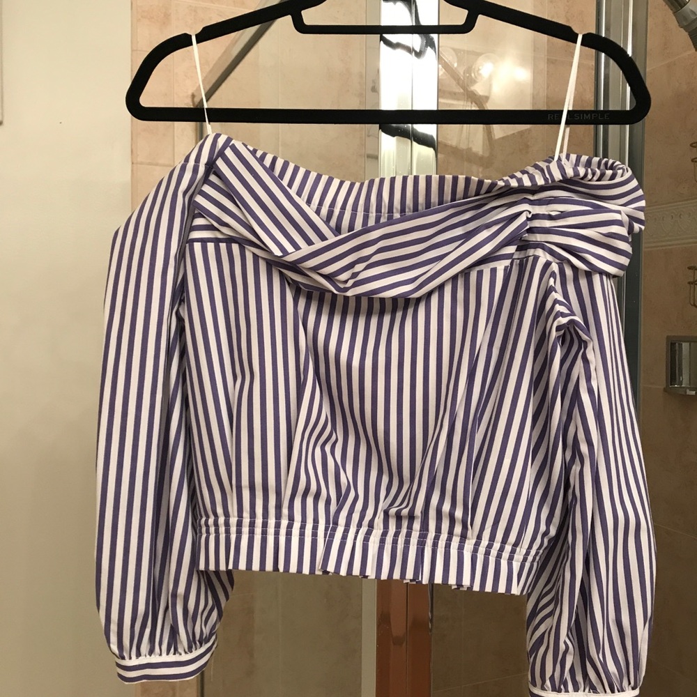 Zara Off-The-Shoulder Top - Picture 6 of 8